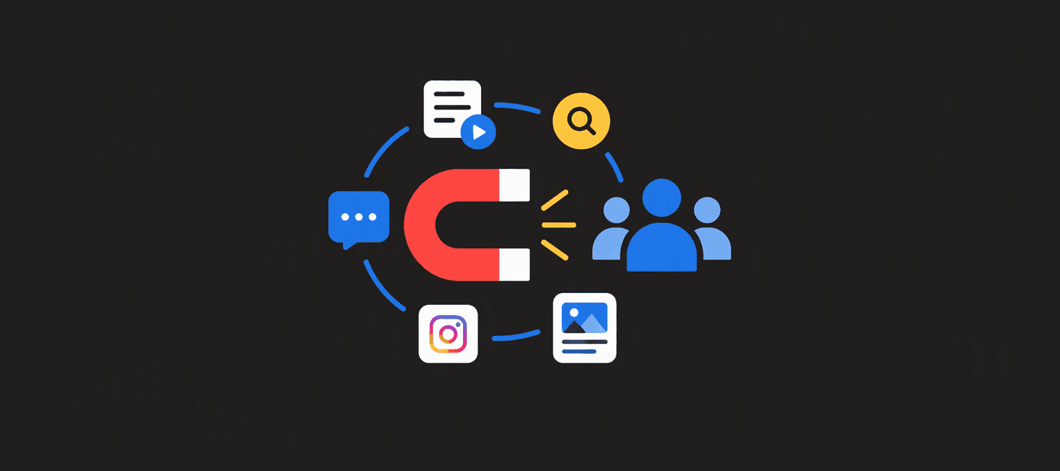 بازاریابی درون‌گرا (Inbound Marketing) چیست؟ راهنمای جامع، مراحل و مزایا