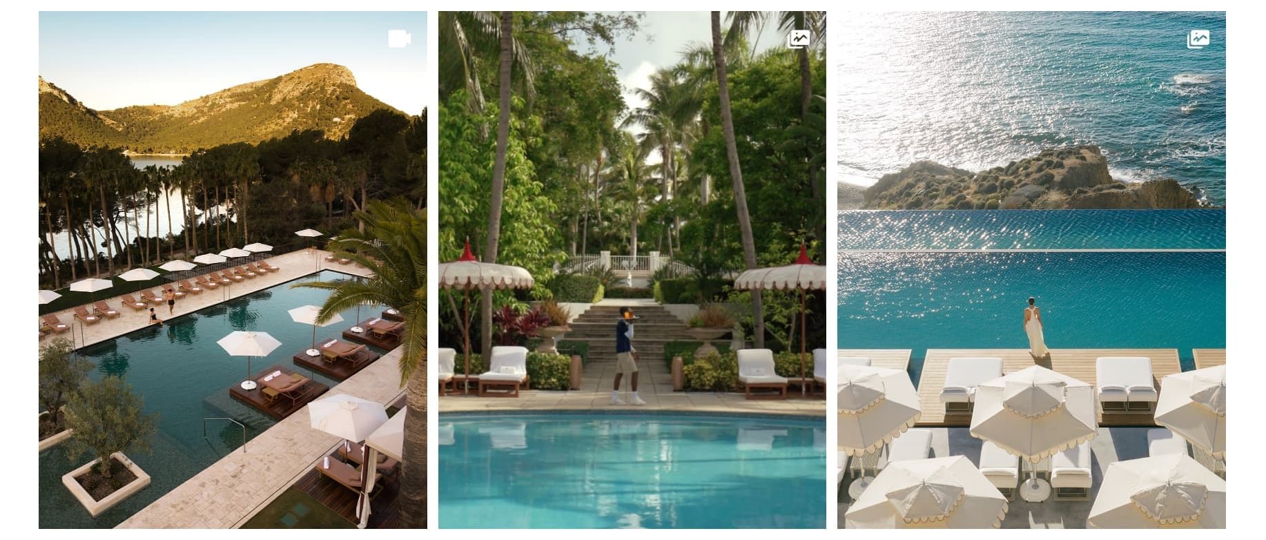 Image 5: sproutlink page for Four Seasons showing three posts from different properties