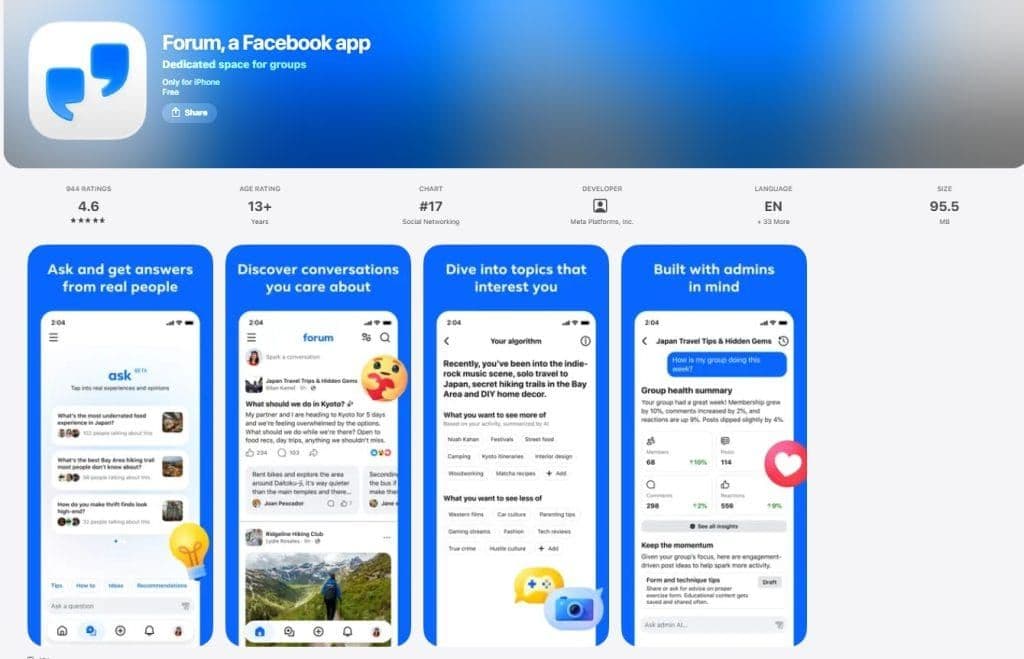Image 3: facebook forum